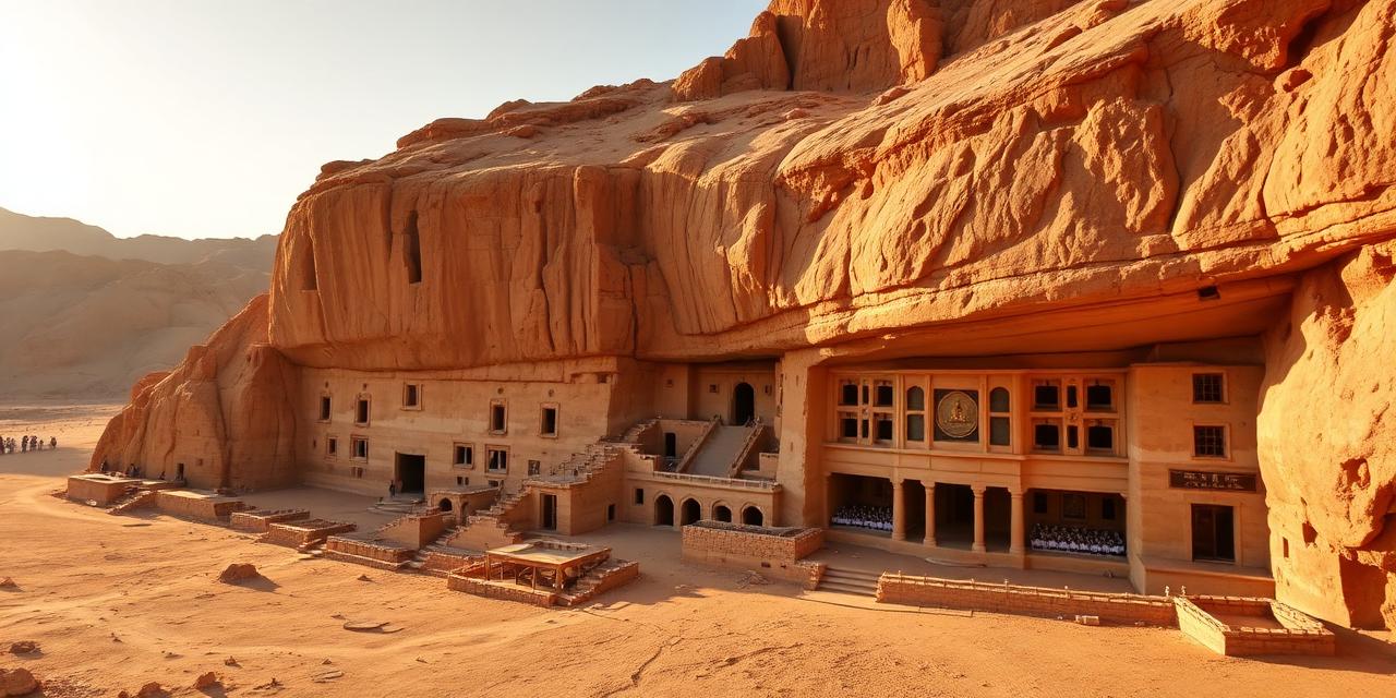 Mogao Caves, Dunhuang, Buddhist art treasures carved into the Silk Road desert